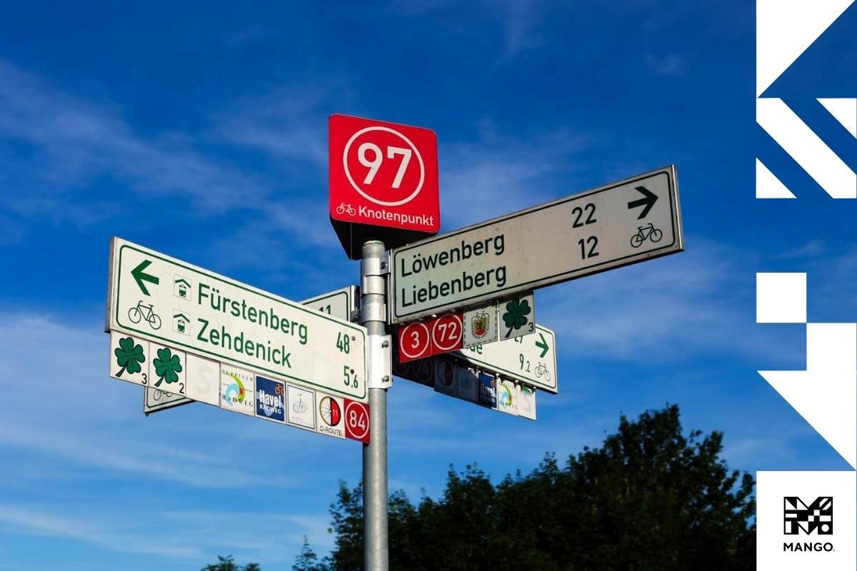 Street sign in Germany